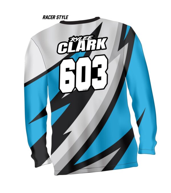 Racer Style Jersey ID Printing