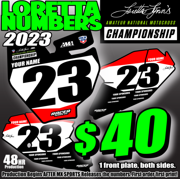 Loretta Lynn’s 2023 MX numbers